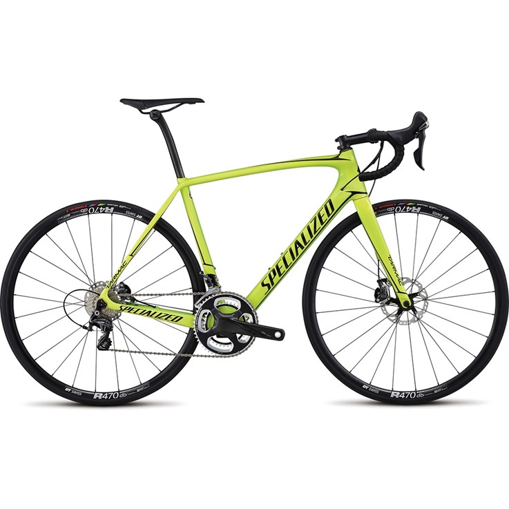 Specialized Tarmac Expert Disc Gloss Monster Green/Team Yellow/Edge Fade