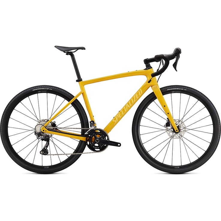 Specialized Diverge Sport Carbon Gloss Brassy Yellow/Sunset Yellow/Chrome/Clean