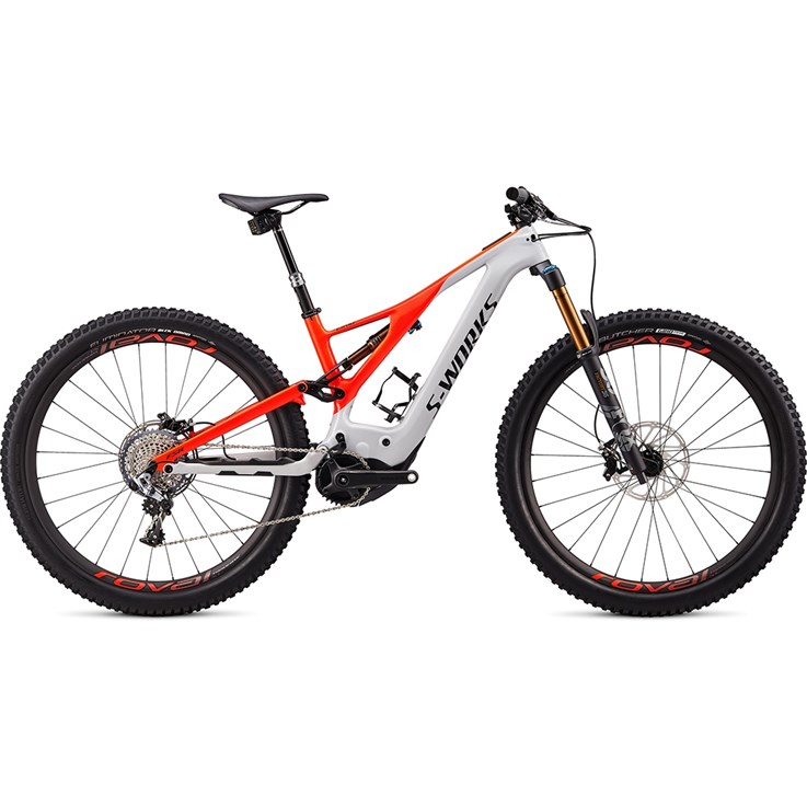 Specialized Levo S-Works Carbon 29 Nb Dove Grey/Rocket Red