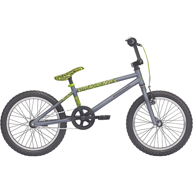 Monark BMX 18" Grå Matt