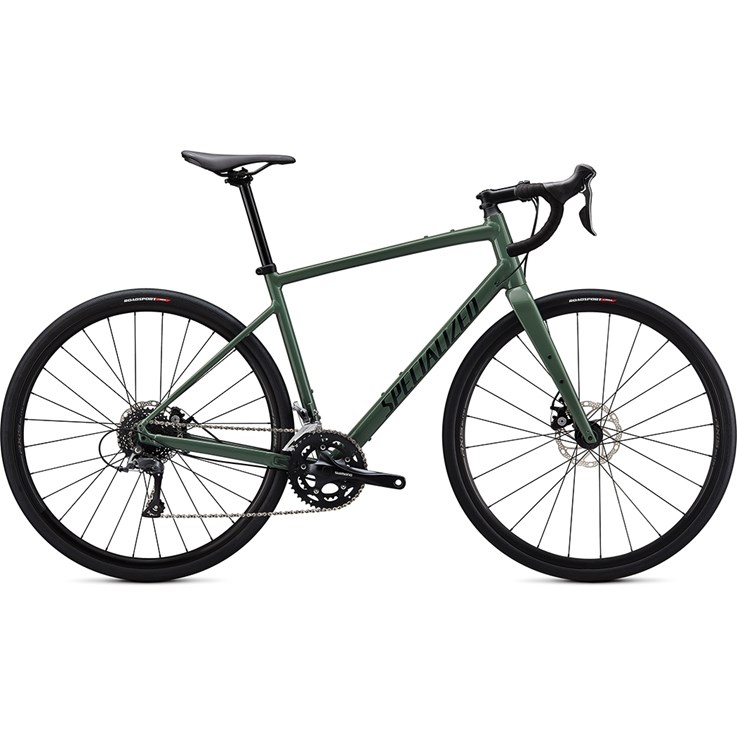 Specialized Diverge E5 Gloss Sage Green/Forest Green/Chrome/Clean