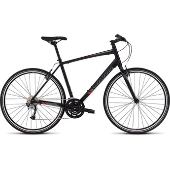 Specialized Sirrus Sport Black/Satin Black/Red