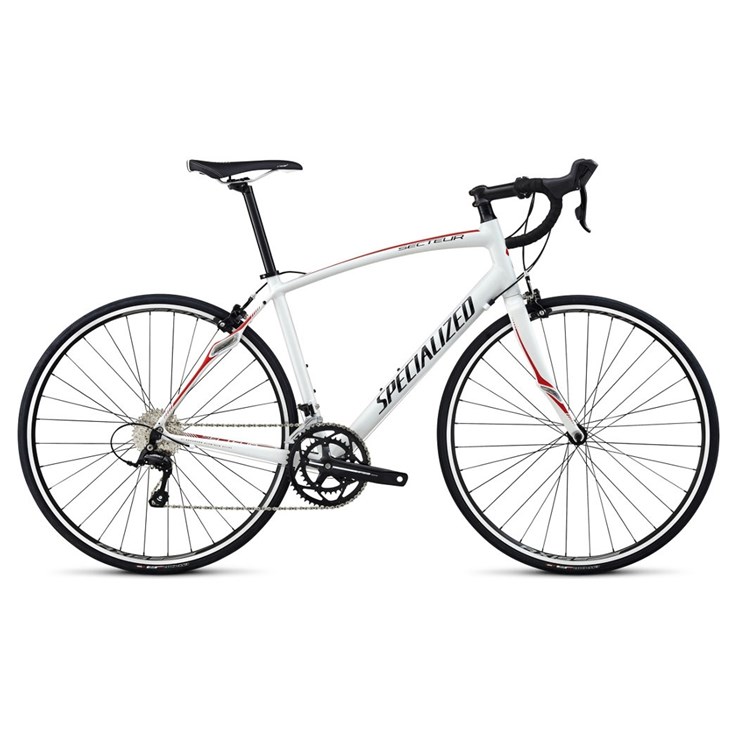 Specialized Secteur Sport C2 Vit/Röd/Svart