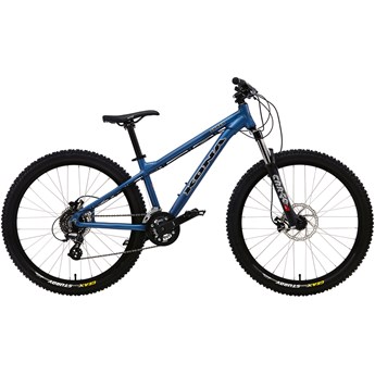 Kona Shred Matt Blue with Black and Silver