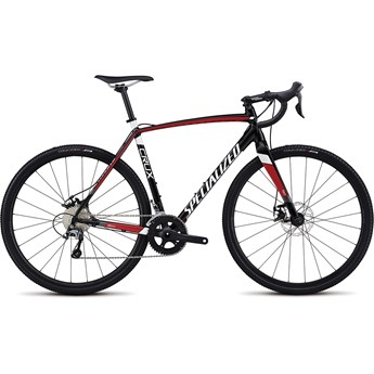 Specialized Crux E5 Tarmac Black/Flo Red/Metallic White