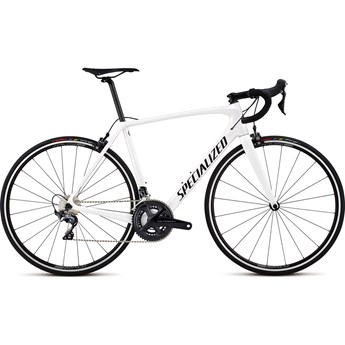 Specialized Tarmac Men SL5 Comp Metalic White Silver/Satin Black/Clean