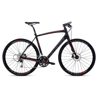 Specialized Sirrus Expert Carbon Disc Svart/Röd