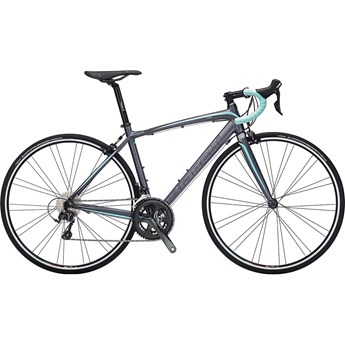 Bianchi Impulso Dama Tiagra Graphite Matt/Black Outline Logo/Celeste Fluorescent Line