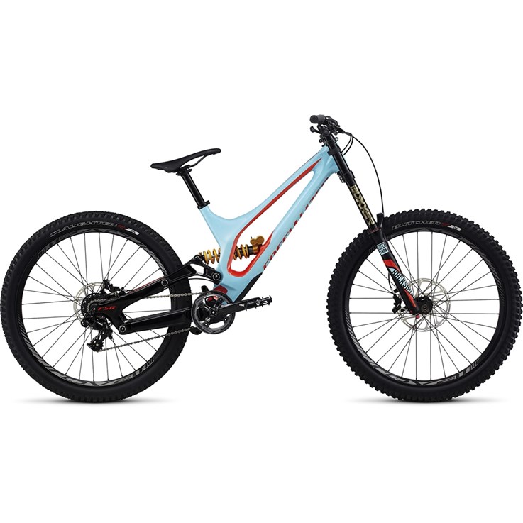 Specialized Demo 8 FSR I Carbon 650B Gloss Light Blue/Nordic Red