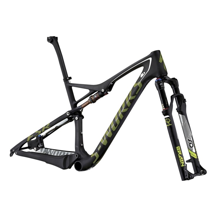 Specialized S-Works Epic FSR Carbon WC 29 Frameset (Rampaket) Carbon/Hyper Green/White