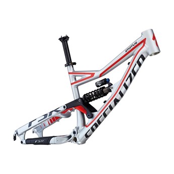 Specialized Status FSR Bara Ram (Frameset) Silver/Röd/Svart