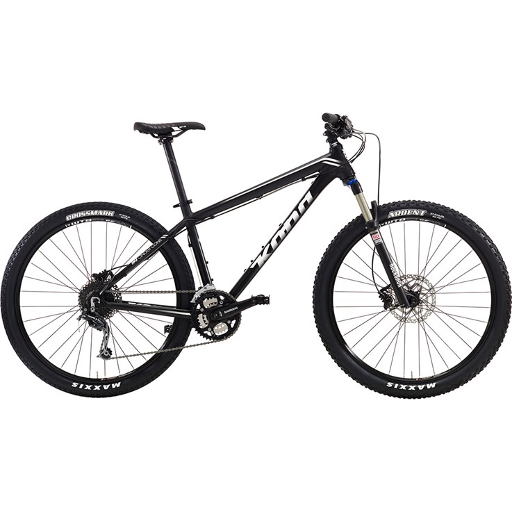 Kona Cinder Cone Matt Black with White Decals