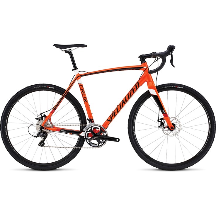 Specialized Crux E5 Gloss Mx Orange/Tarmac Black/White/Red