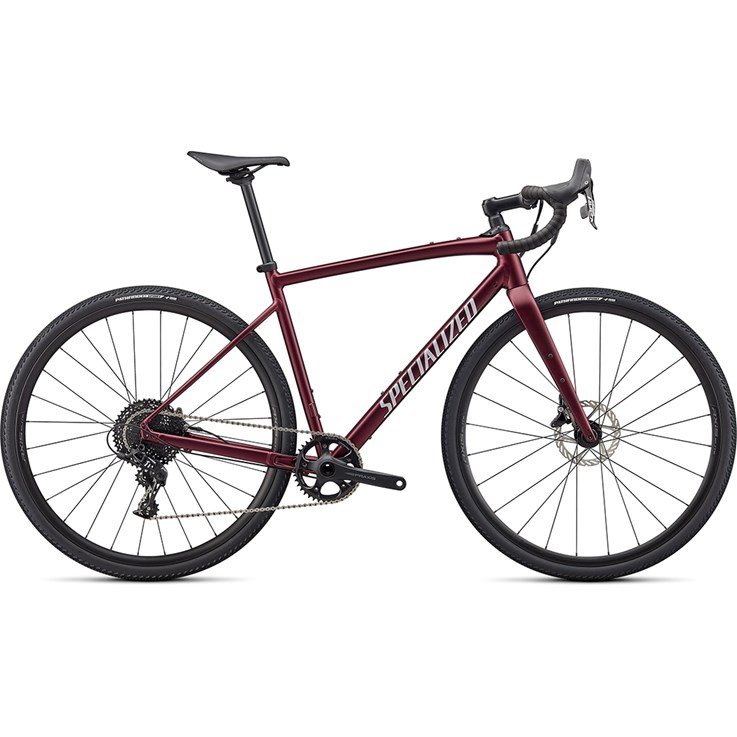 Specialized Diverge E5 Comp Satin Maroon/Light Silver/Chrome/Clean 2022