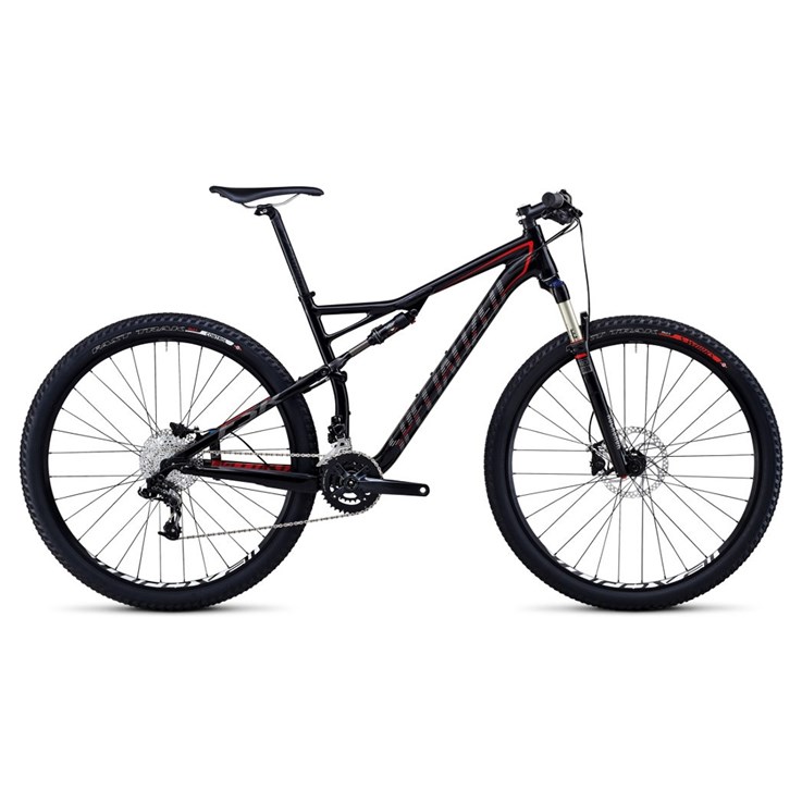 Specialized Epic FSR Comp 29 Svart/Askgrå/Röd