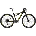 Cannondale Scalpel-Si Carbon 2 Jet Black with Neon Spring and Berzerker Green, Gloss