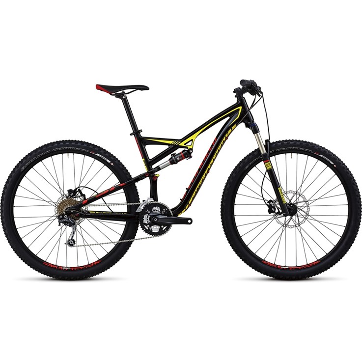 Specialized Camber FSR 29 Svart/Gul/Röd