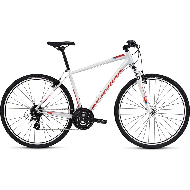 Specialized Crosstrail Dirty White/Rocket Red/Cyan