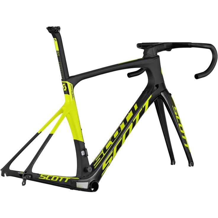 Scott Foil RC Frame set Svart och Gul