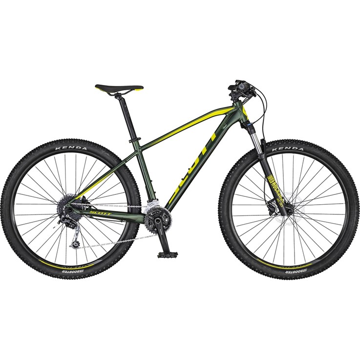 Scott Aspect 930 Dark Green/Yellow