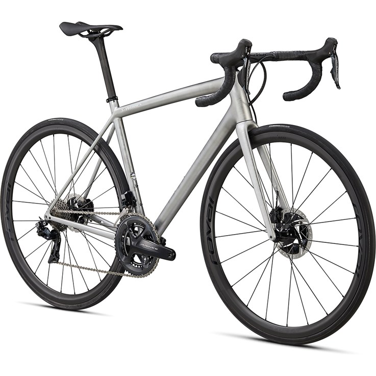 Specialized S-Works Aethos Founders Edition Satin Brushed Liquid Silver/Holographic
