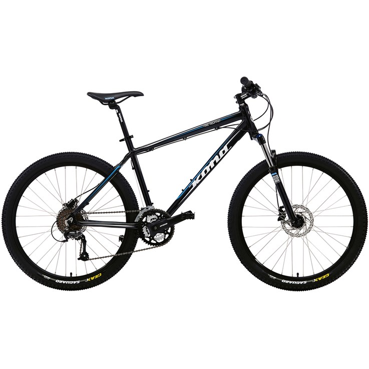 Kona Fire Mountain Black with White, Blue and Grey