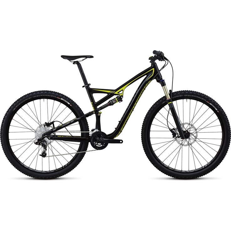 Specialized Camber FSR Comp 29 Svart/Limegrön