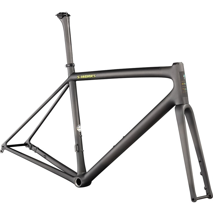 Specialized Aethos S-Works Frameset Satin Carbon/Jet Fuel Nyhet