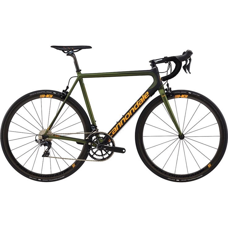 Cannondale SuperSix EVO Hi-Mod Dura-Ace 2 Vulcan Green With Jet Black