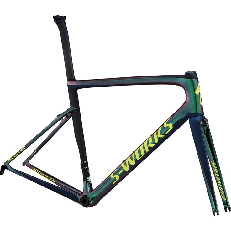 Specialized S-Works Tarmac Men SL6 Frameset Chameleon Green/Satin Cast Blue/Black/Team Yellow