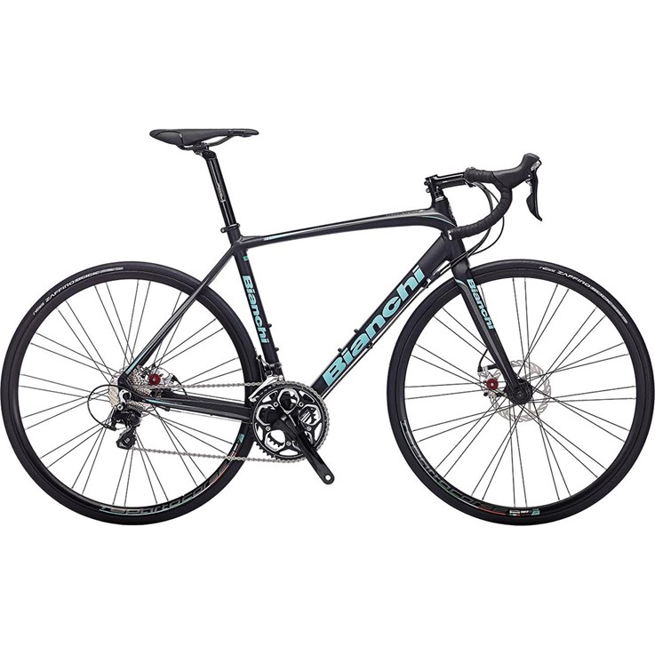 Bianchi Impulso Disc Black Matt/Celeste Matt Logo/Graphite Line