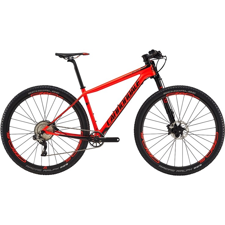 Cannondale F-Si Hi-Mod 1 Acid Red withJet Black, Gloss