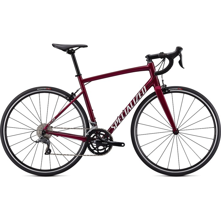 Specialized Allez E5 Gloss Raspberry/Metallic White Silver