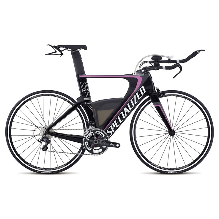 Specialized Shiv Expert Ultegra Double Carbon/Charcoal/Pink