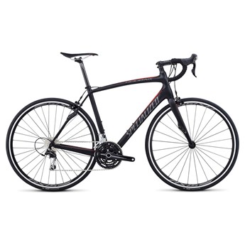 Specialized Roubaix SL4 Sport 105 X3 Materialfärg/Askgrå/Röd