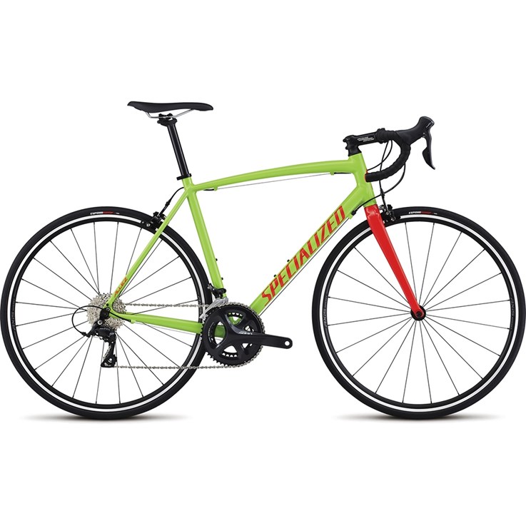 Specialized Allez E5 Sport Monster Green/Tarmac Black/Rocket Red