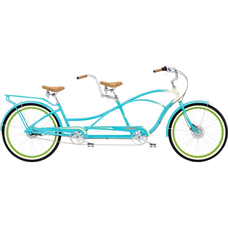 Electra Tandem Super Deluxe 7i Aqua/Cream