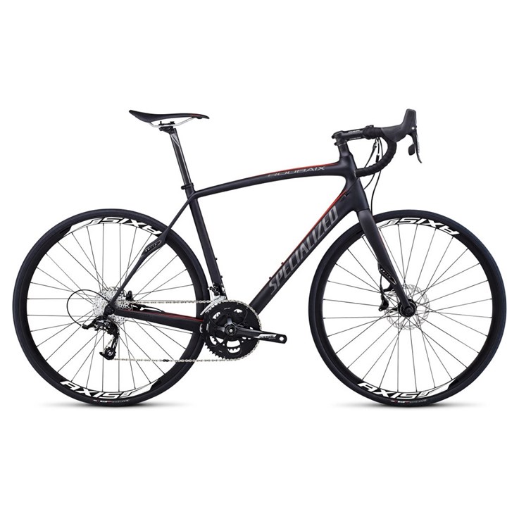 Specialized Roubaix SL4 Sport Disc SRAM C2 Materialfärg/Askgrå/Röd