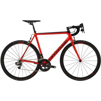 Cannondale SuperSix EVO Hi-Mod Red eTap Acid Red with Jet Black, Gloss