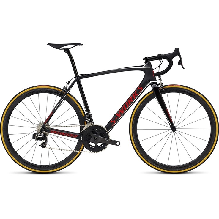 Specialized S-Works Tarmac Etap Satin/Gloss Carbon/Flo Red/Metallic White