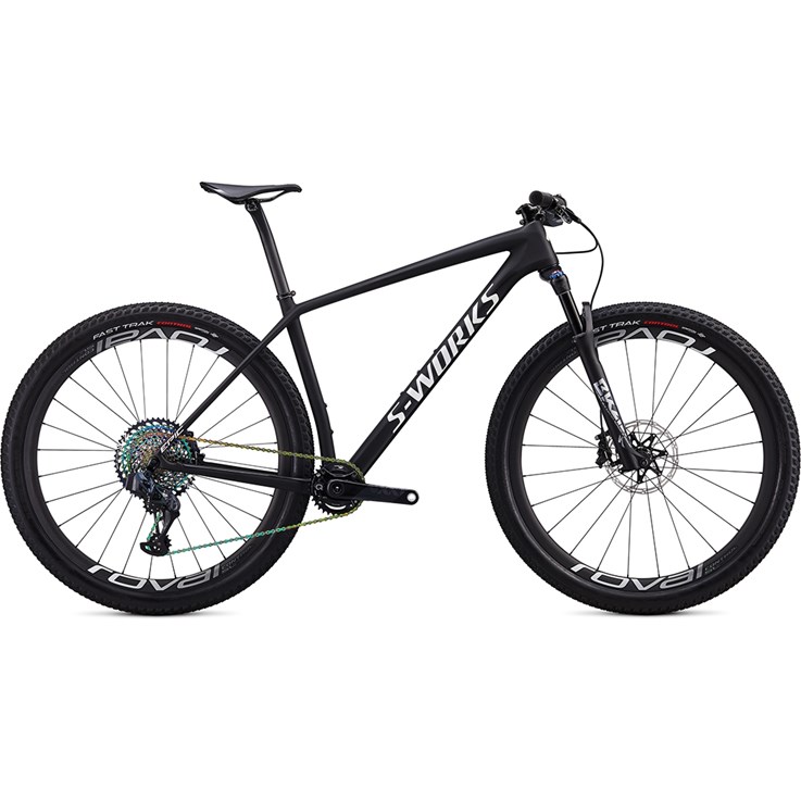 Specialized Epic Hardtail S-Works Carbon SRAM AXS 29 Satin Ultralight Black/Metallic White Silver