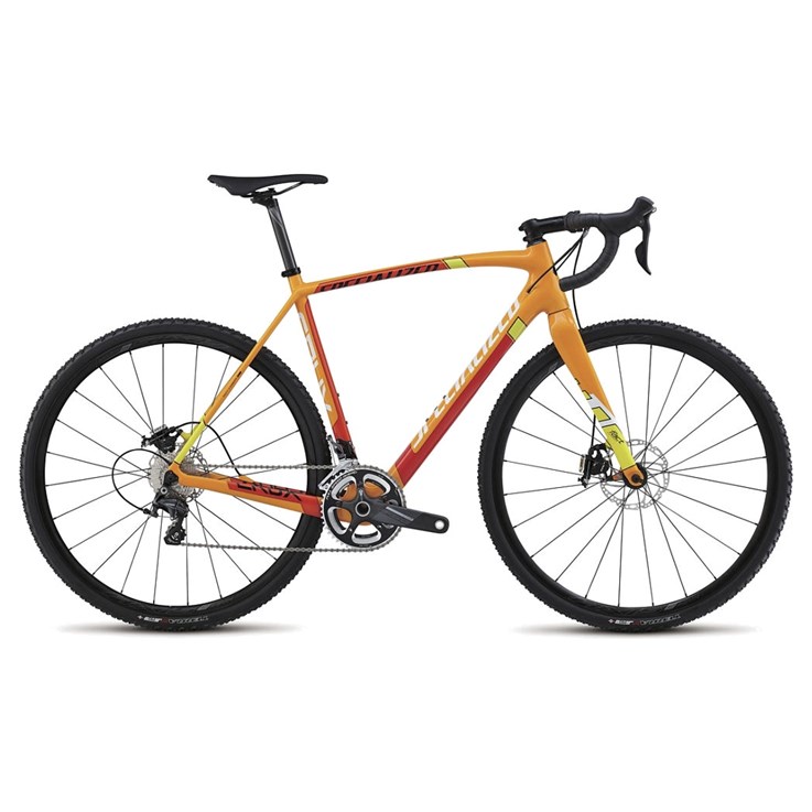 Specialized CruX Expert Carbon Orange/White/Yellow/Flo Red