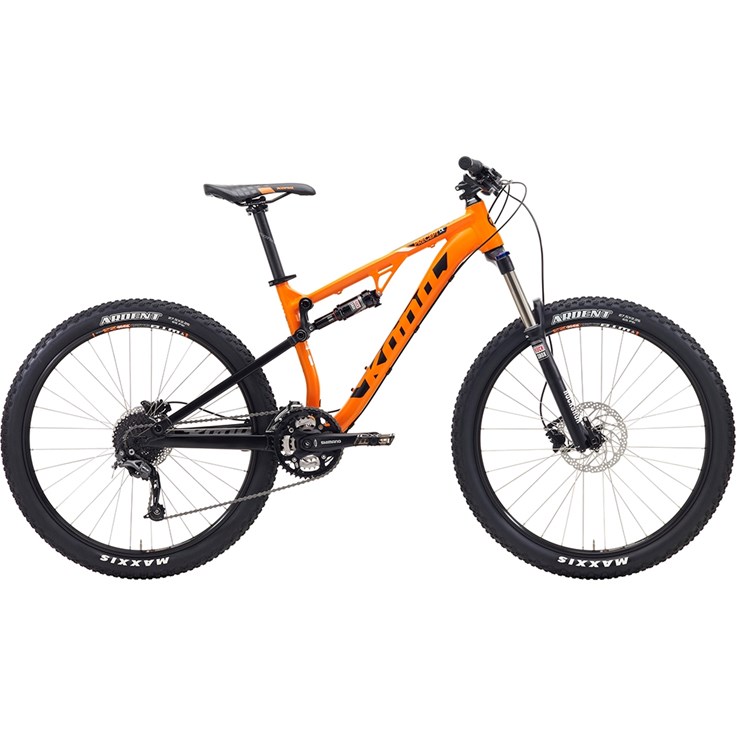 Kona Precept DL Black/White On Matt Orange