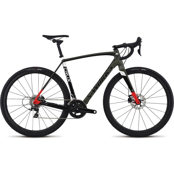 Specialized S-Works CruX Satin Oak/Gloss Tarmac Black/Rocket Red