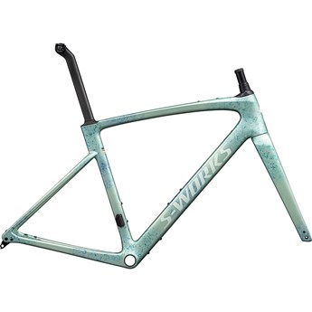 Specialized Roubaix S-Works Frameset Metallic White Sage/Ink/White Sage Nyhet