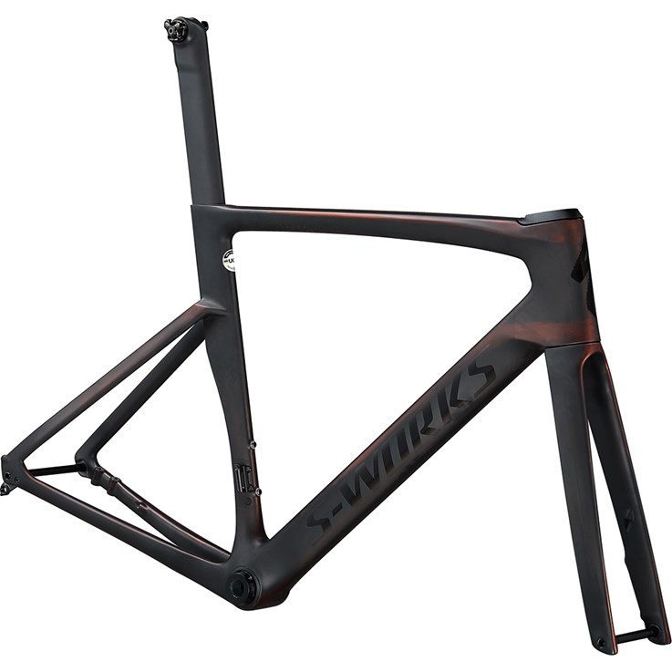 Specialized Venge S-Works Disc Frameset Carbon/Color Run Pearl/Chrome/Clean