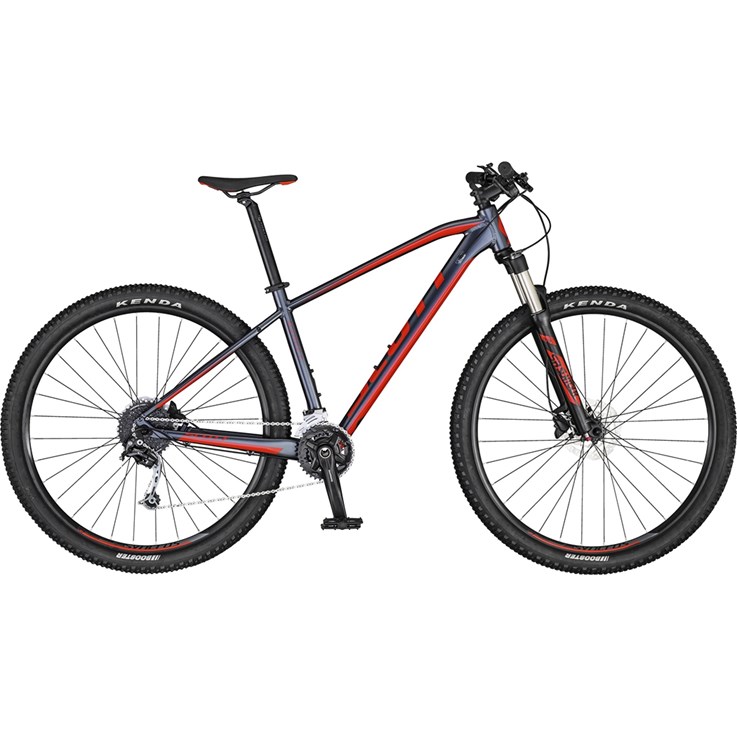 Scott Aspect 940 Dark Grey/Red