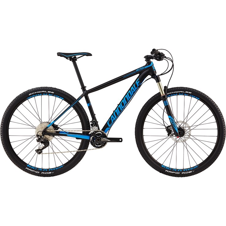 Cannondale F-Si 3 Matte Jet Black with Gloss Ultra Blue