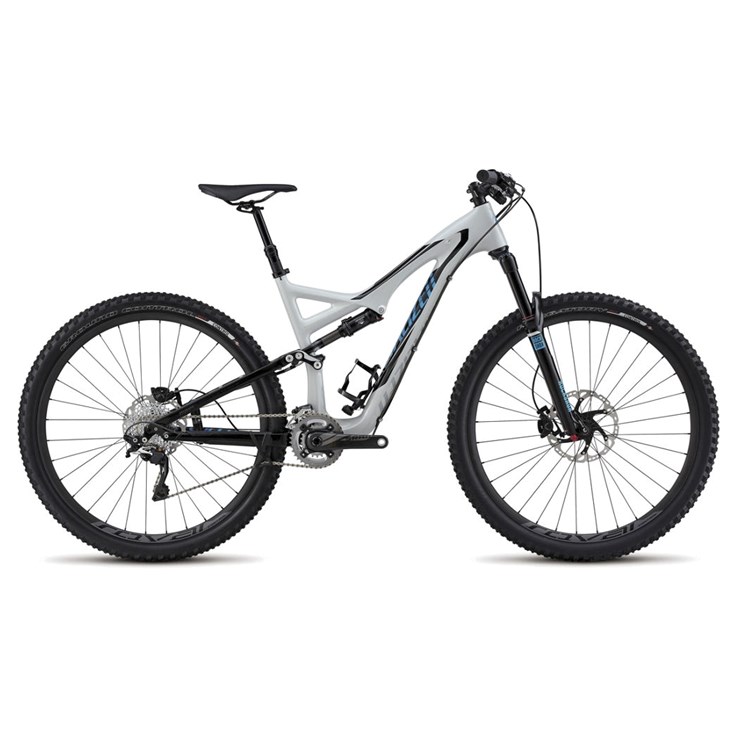 Specialized Stumpjumper FSR Expert Carbon 29 Dirty White/Black/Cyan