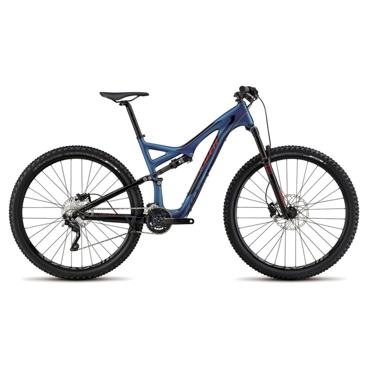Specialized Stumpjumper FSR Comp Carbon 29 Metallic Teal/Candy Red